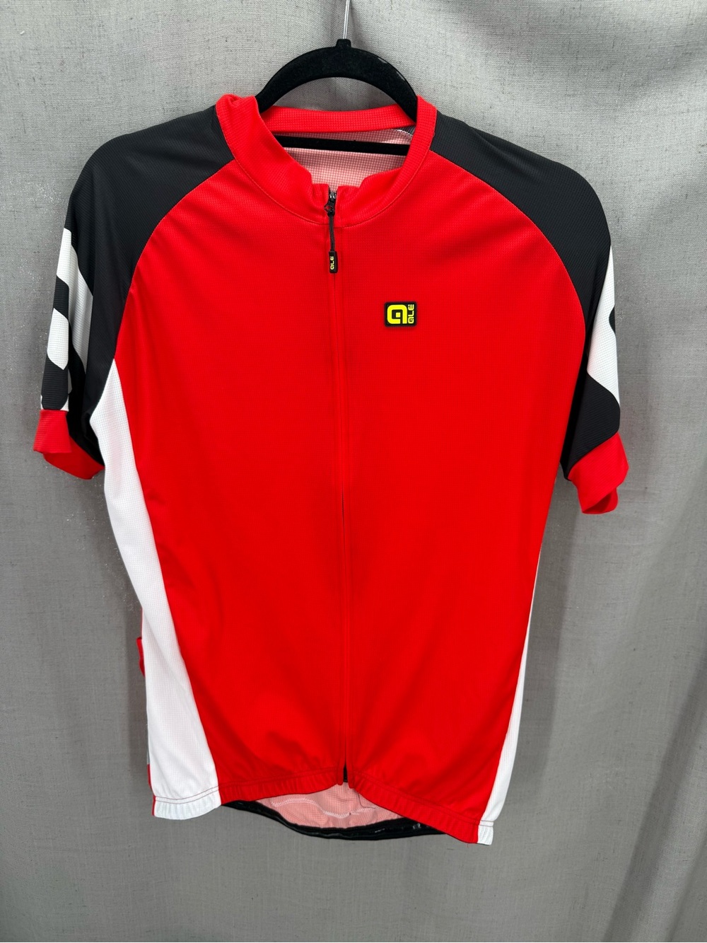ALÉ red and black Cycling Jersey mens sz XXL